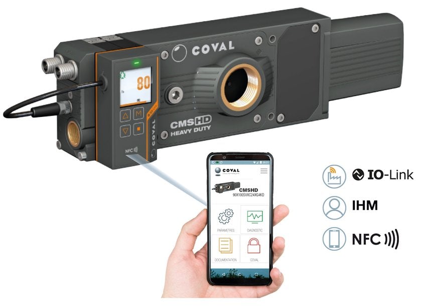 New CMS HD VX multistage vacuum pumps from Coval, with added intelligence and communications capability